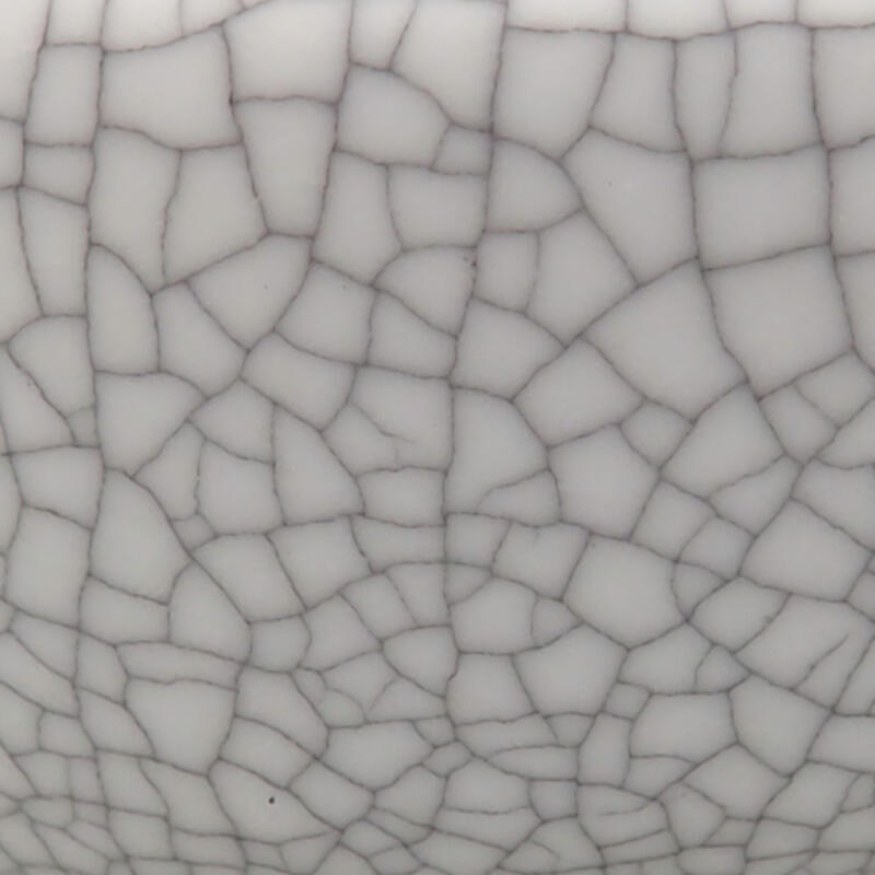 Keramik-Bonsaischale 4,5 x 4,5 x 2 cm, Farbe Raku