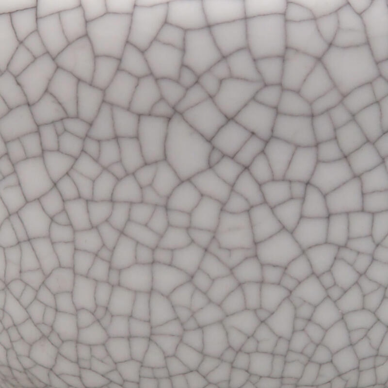 Keramik-Bonsaischale 4,5 x 4,5 x 3 cm, Farbe Raku