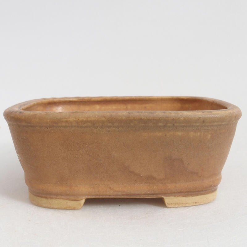 Keramik-Bonsaischale 9 x 8 x 3,5 cm, Farbe rosa