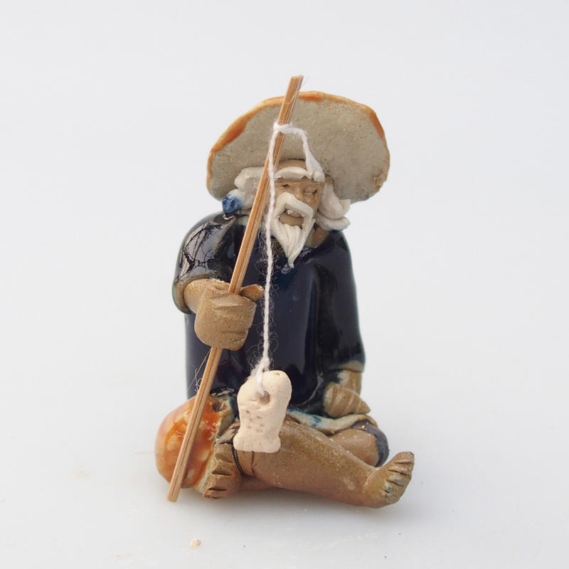 Keramik-Figur - Fisherman