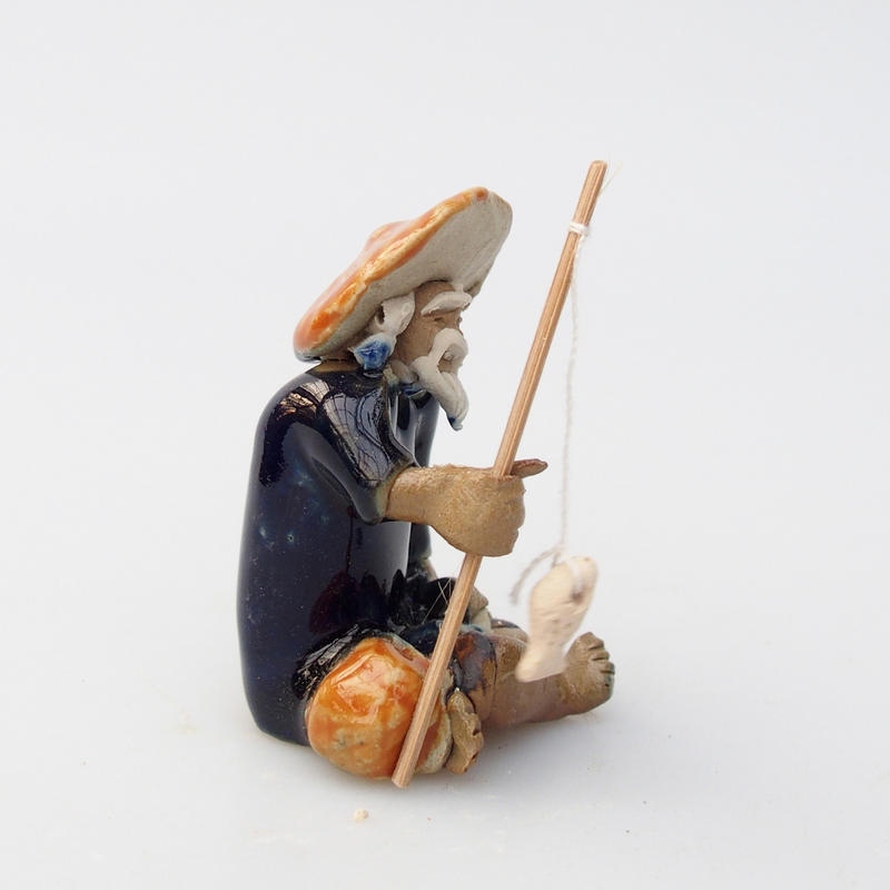 Keramik-Figur - Fisherman