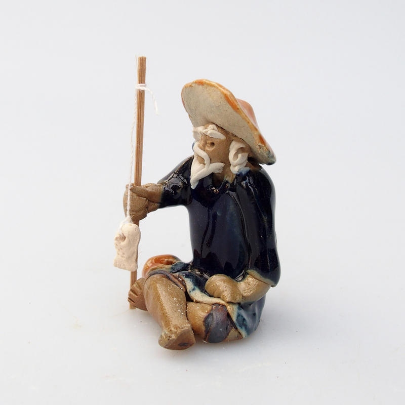 Keramik-Figur - Fisherman