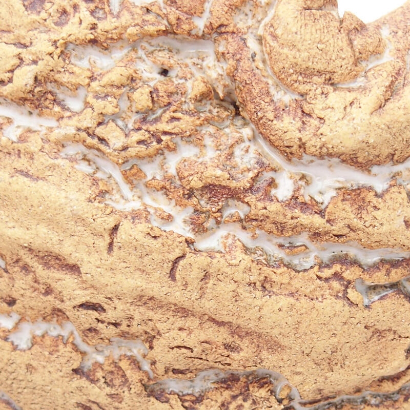 Keramikschale 10 x 11 x 7 cm, Farbe naturweiß