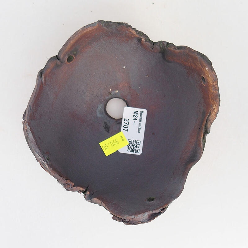 Keramikschale 13 x 13 x 8 cm, Farbe grün