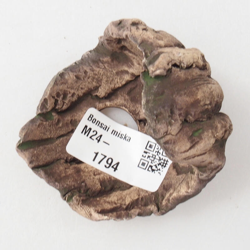 Keramikschale 6,5 x 6,5 x 7 cm, Farbe grün