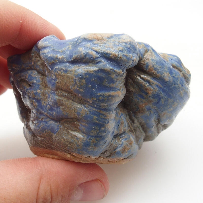 Keramikschale 6 x 5 x 4,5 cm, Farbe blau