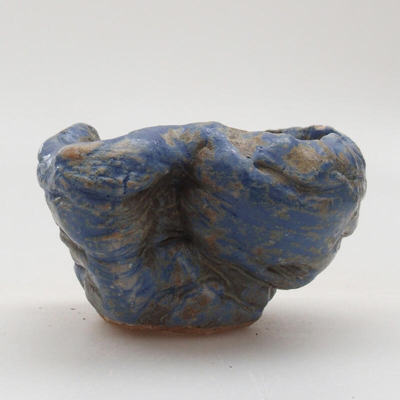 Keramikschale 6 x 5 x 4,5 cm, Farbe blau
