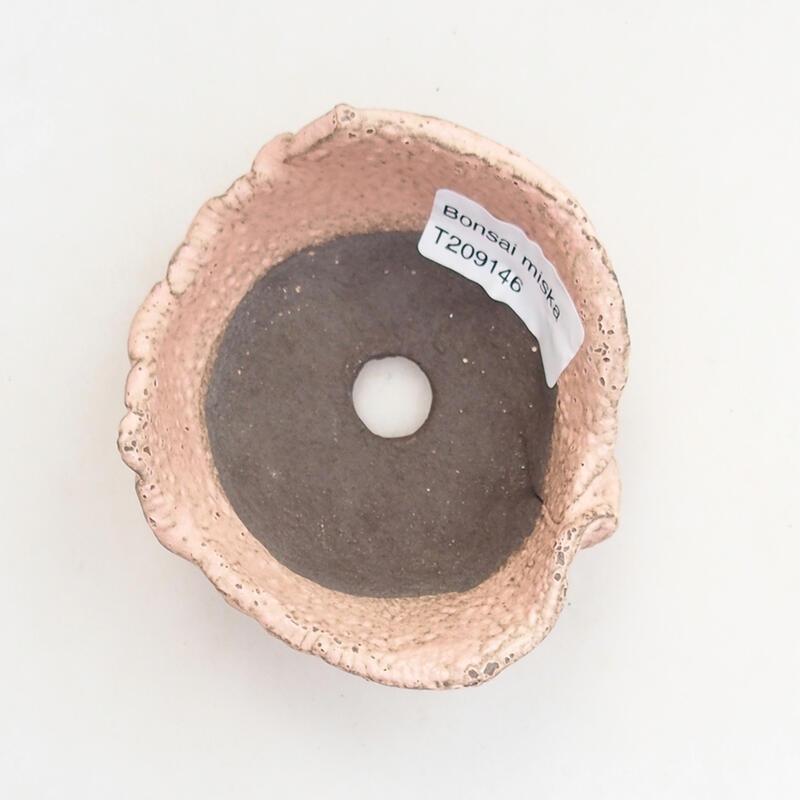 Keramikschale 7,5 x 7,5 x 4 cm, Farbe rosa