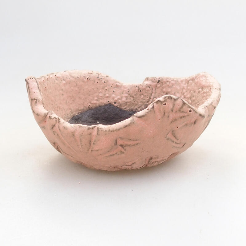 Keramikschale 7,5 x 7,5 x 4 cm, Farbe rosa