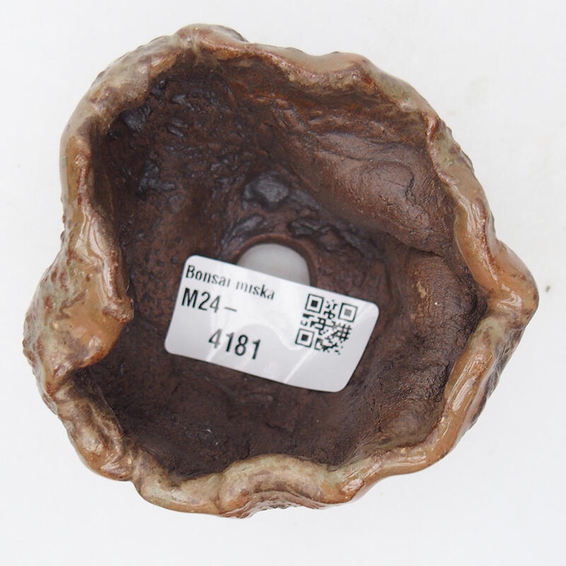Keramikschale 7,5 x 7 x 6 cm, Farbe gelb