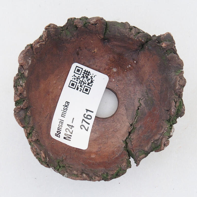 Keramikschale 7 x 7 x 3,5 cm, Farbe grün
