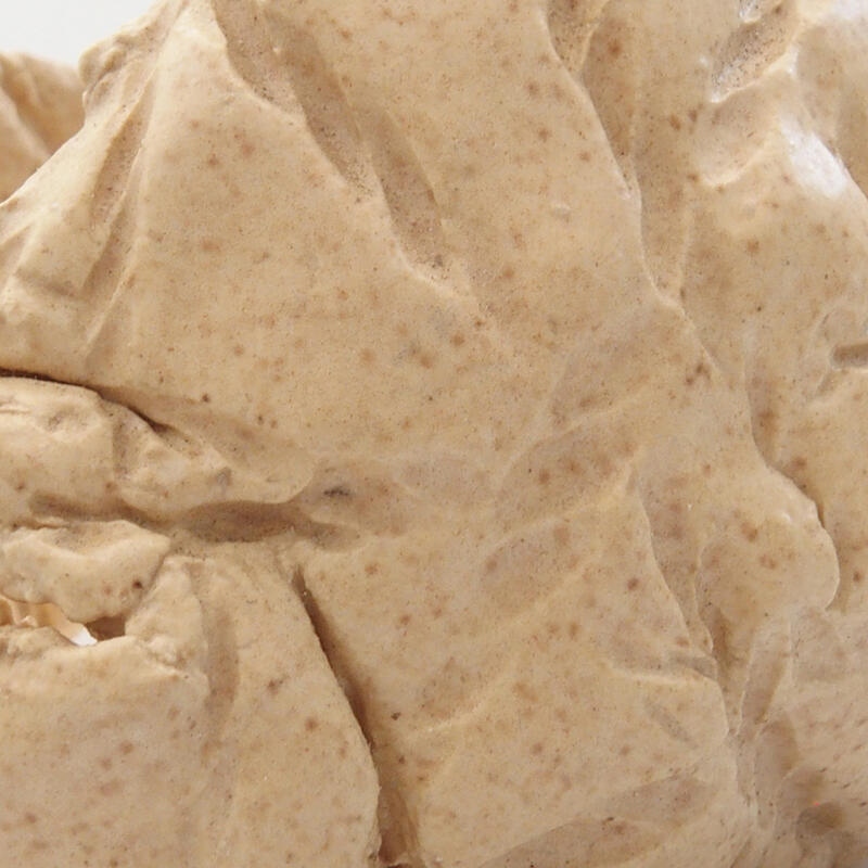 Keramikschale 7 x 7 x 5 cm, Farbe Beige
