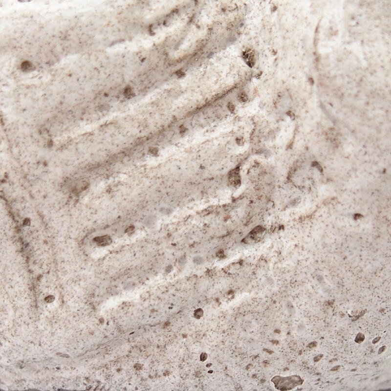 Keramikschale 8,5 x 7 x 5 cm, graue Farbe