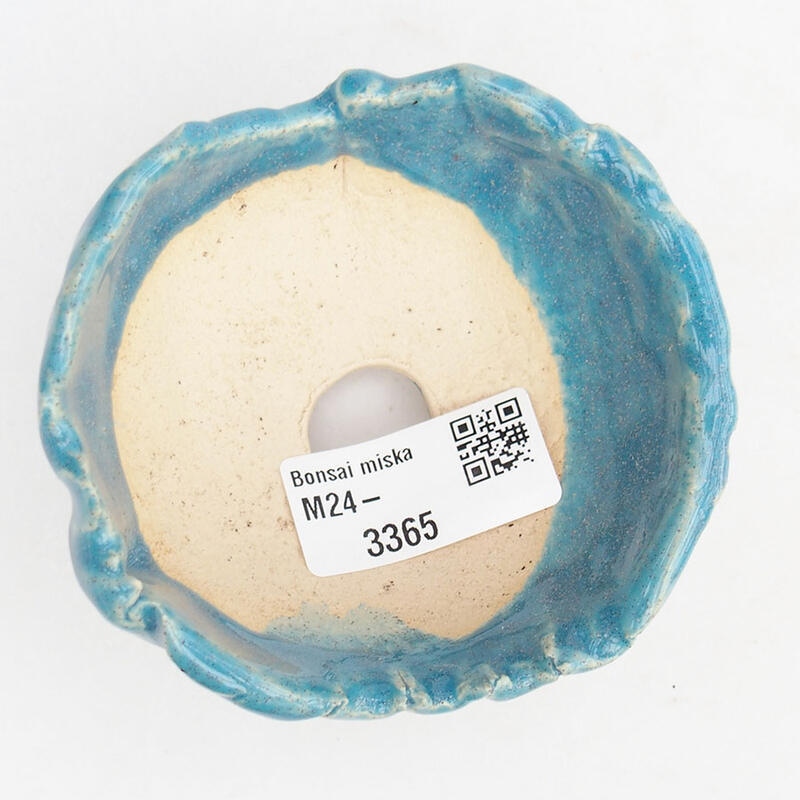 Keramikschale 8,5 x 8 x 5,5 cm, Farbe blau