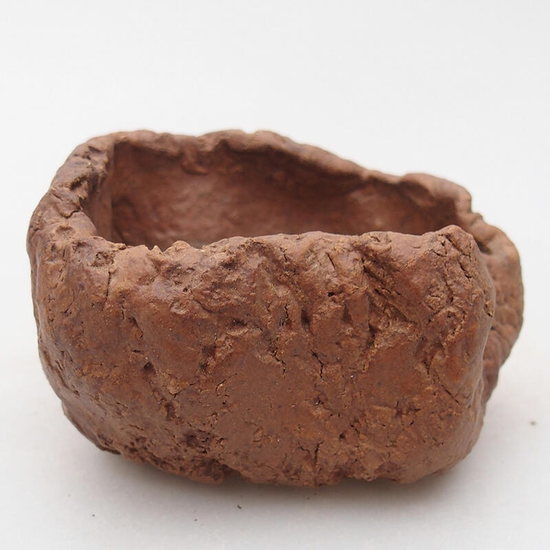 Keramikschale 8 x 7,5 x 5,5 cm, Farbe braun
