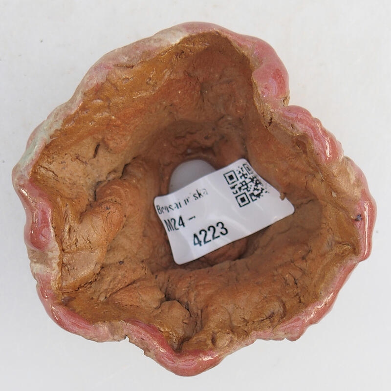 Keramikschale 8 x 7,5 x 6 cm, Farbe rosa