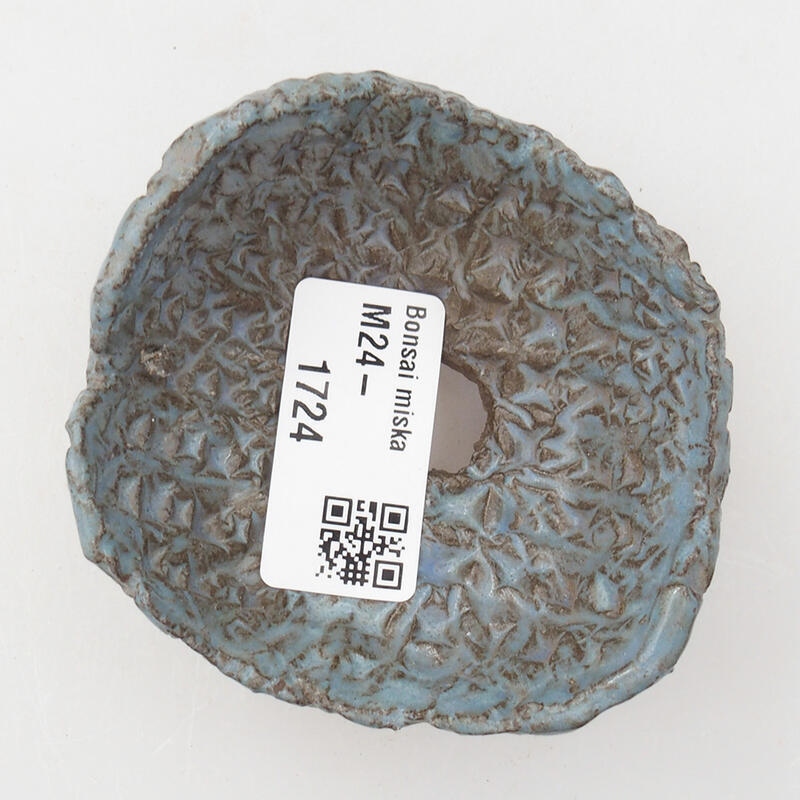Keramikschale 8 x 7 x 4 cm, Farbe blau