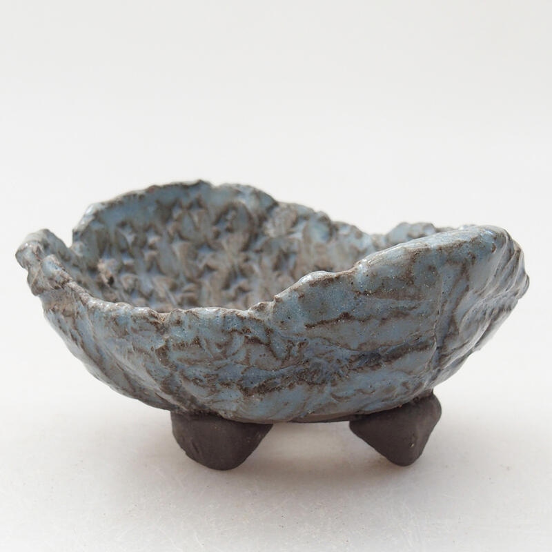 Keramikschale 8 x 7 x 4 cm, Farbe blau