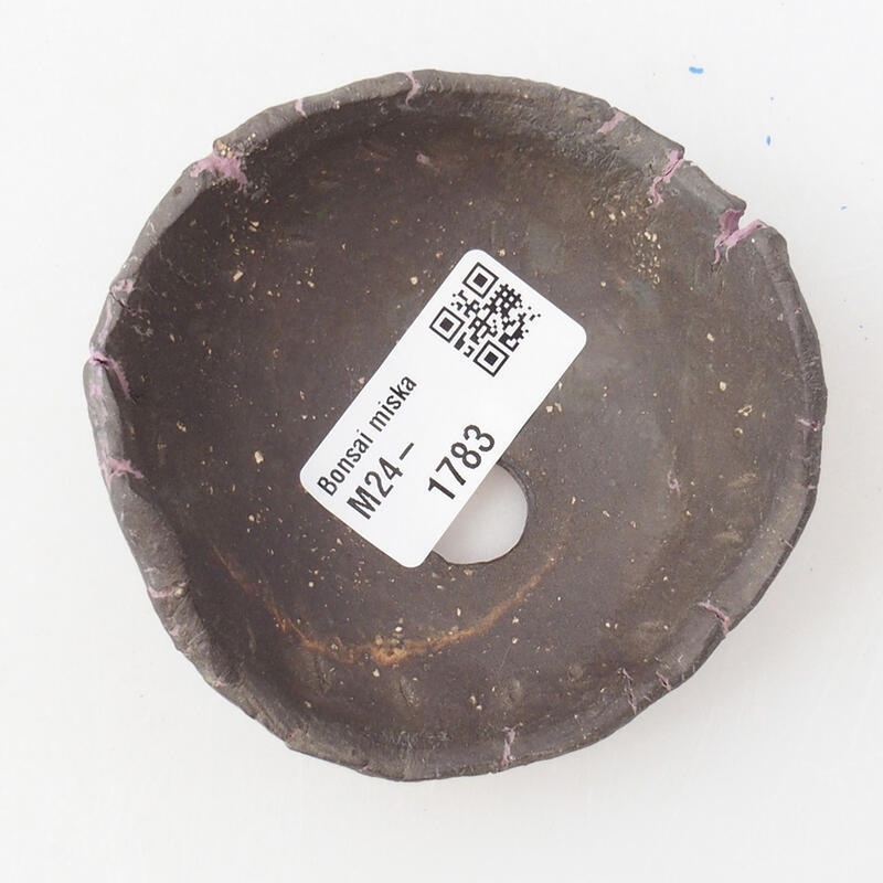 Keramikschale 8 x 8 x 4 cm, Farbe Lila