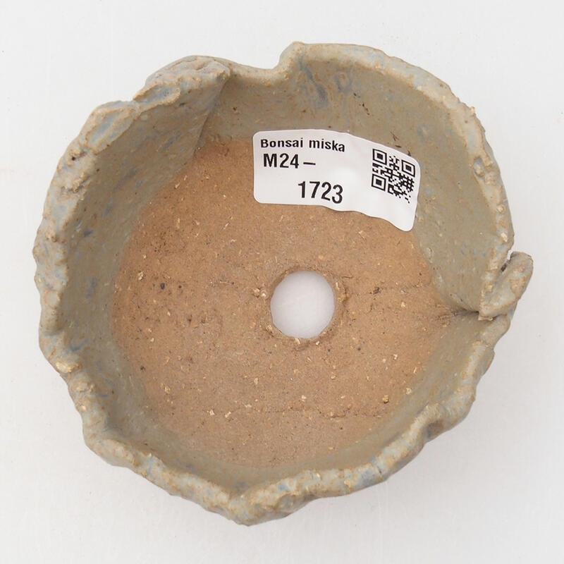 Keramikschale 9,5 x 8,5 x 5,5 cm, Farbe blau