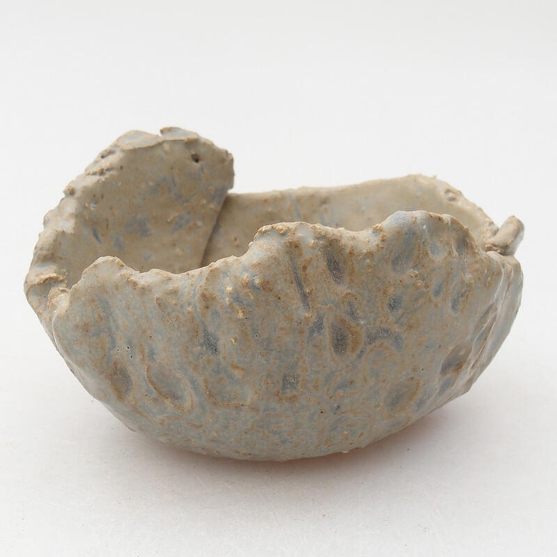 Keramikschale 9,5 x 8,5 x 5,5 cm, Farbe blau