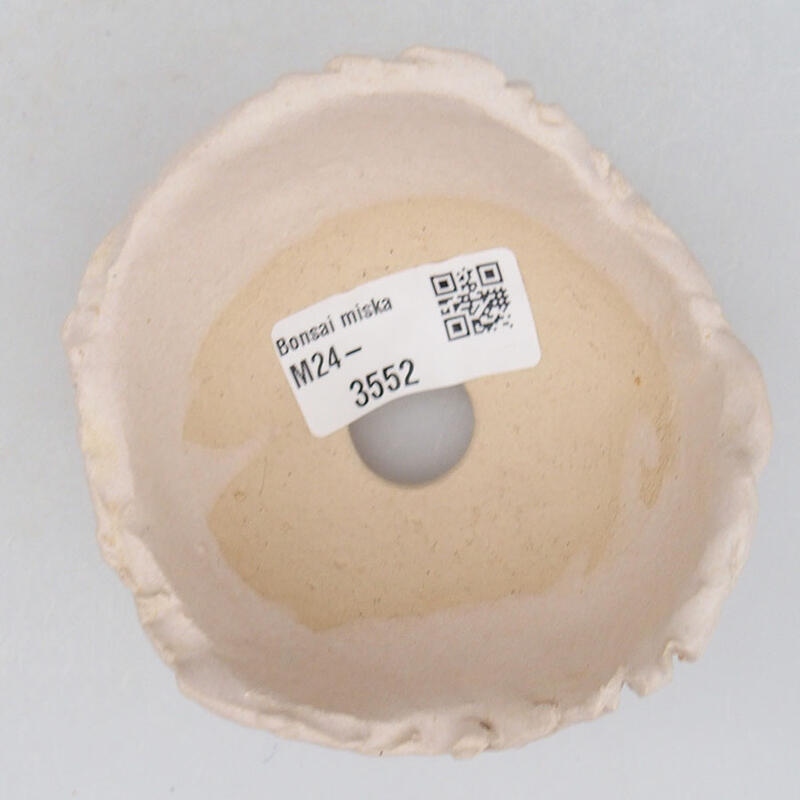 Keramikschale 9 x 8,5 x 5,5 cm, Farbe Beige