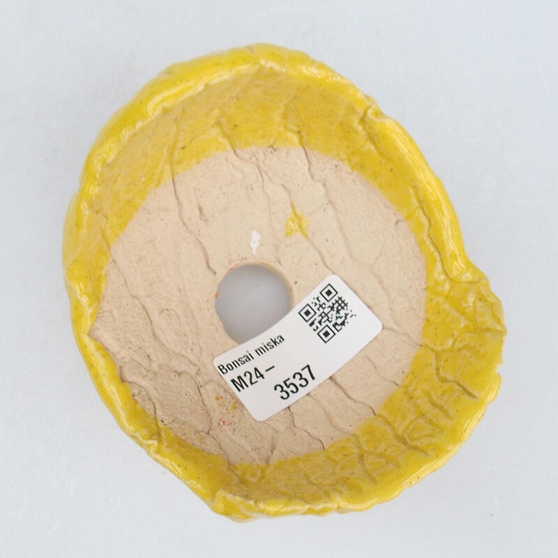 Keramikschale 9 x 8,5 x 7 cm, Farbe gelb