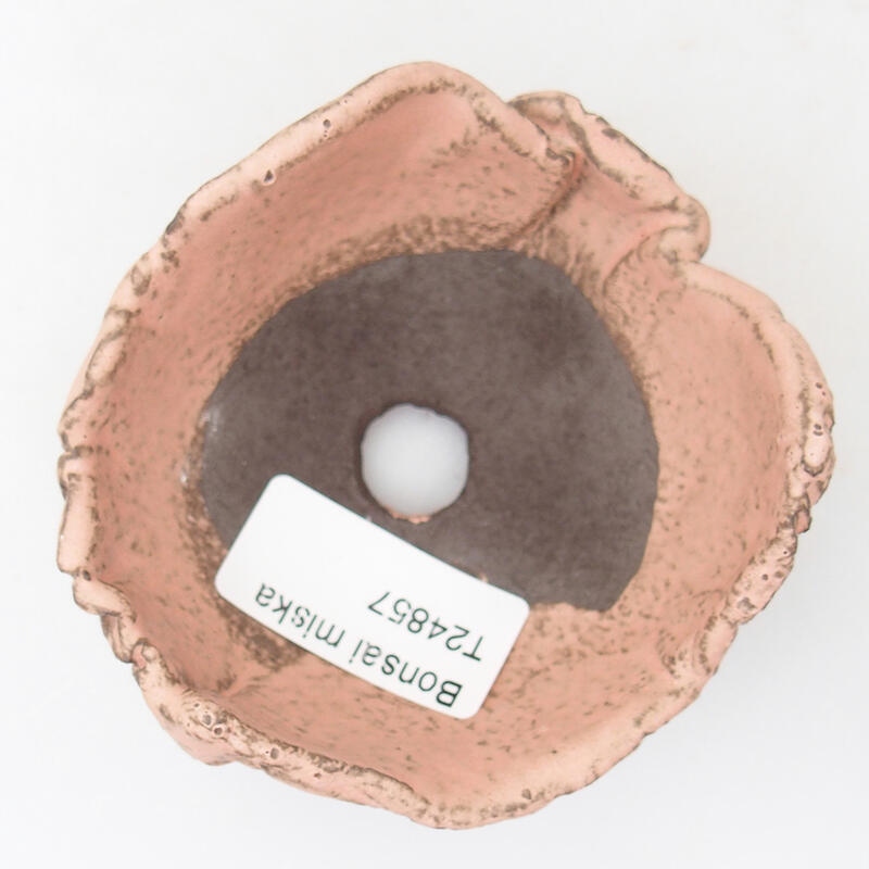 Keramikschale 9 x 8 x 5 cm, Farbe rosa