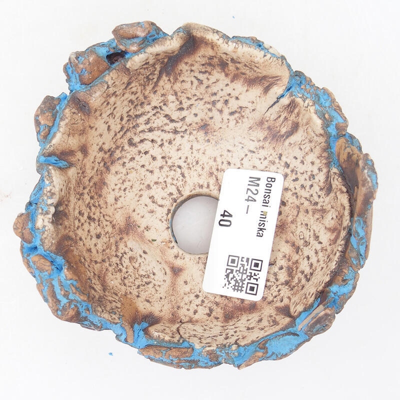 Keramikschale 9 x 8 x 6 cm, Farbe blau