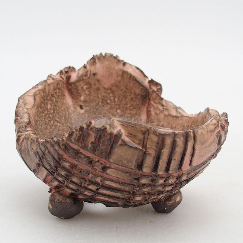 Keramikschale 9 x 8 x 7 cm, Farbe rosa