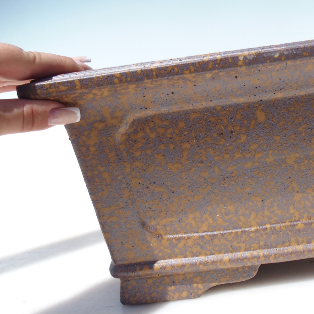 Schale 41 x 29,5 x 16,5 cm braun - NUR PERSÖNLICHE ABHOLUNG ODER PALLETTENVERKEHR