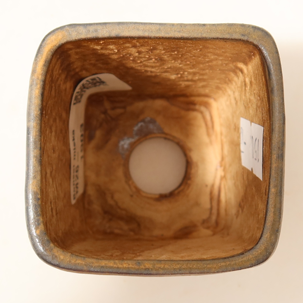 Bonsaischale aus Keramik 5 x 5 x 6,5 cm, braun