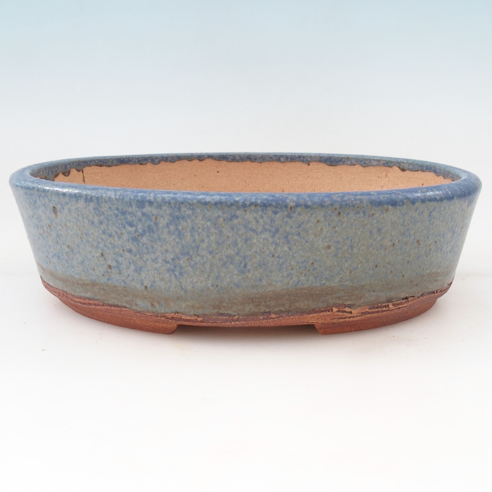 Bonsaischale 25,5 x 19,5 x 7 cm , Farbe blau