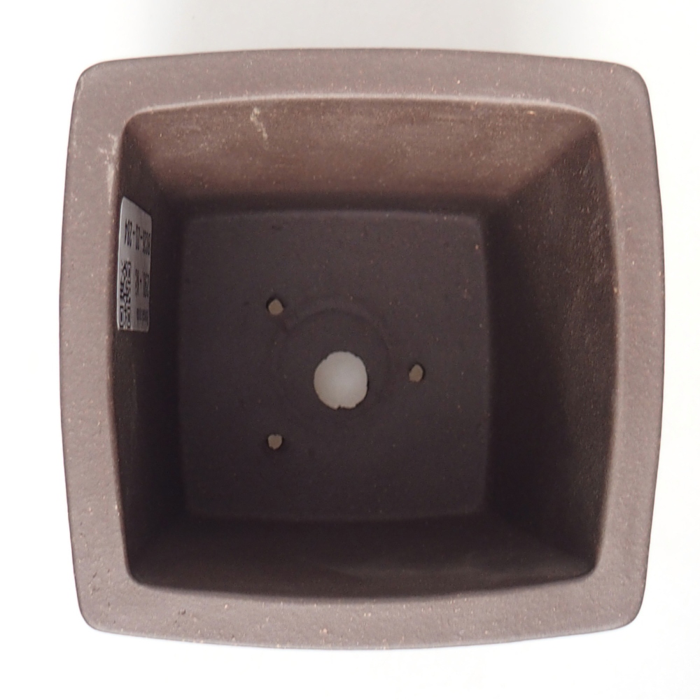 Schale 9 x 9 x 10 cm braun