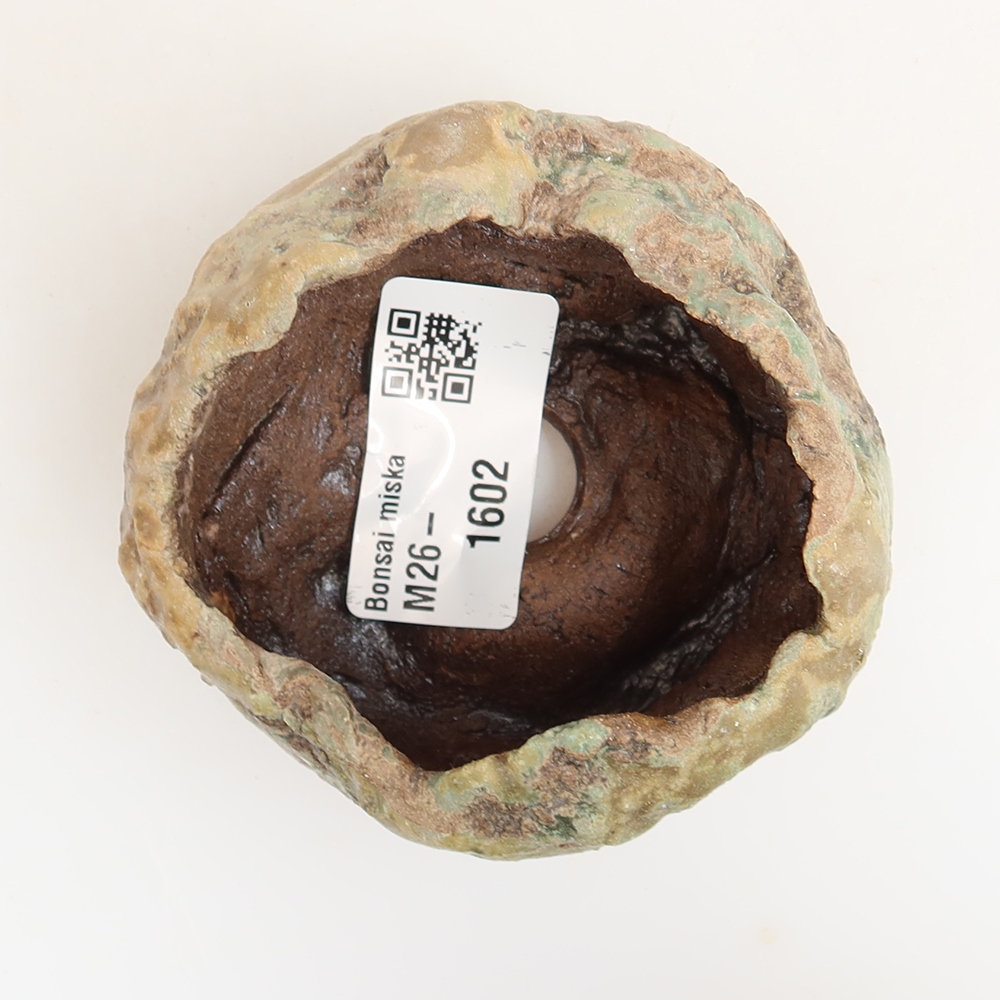 Keramikschale  6 x 5 x 5,5 cm, Farbe: grün