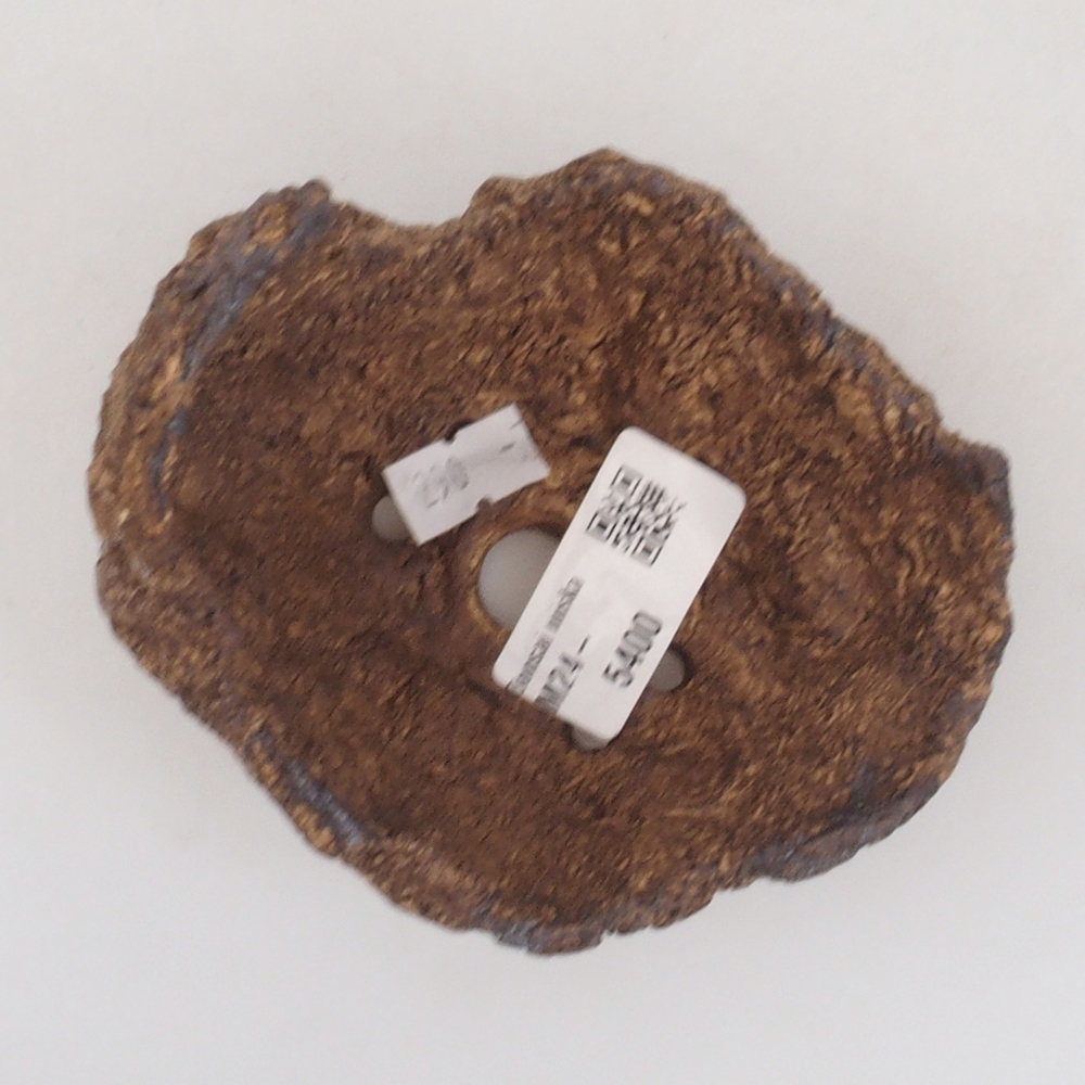 Keramikschale 9,5 x 8 x 10 cm, braun Farbe