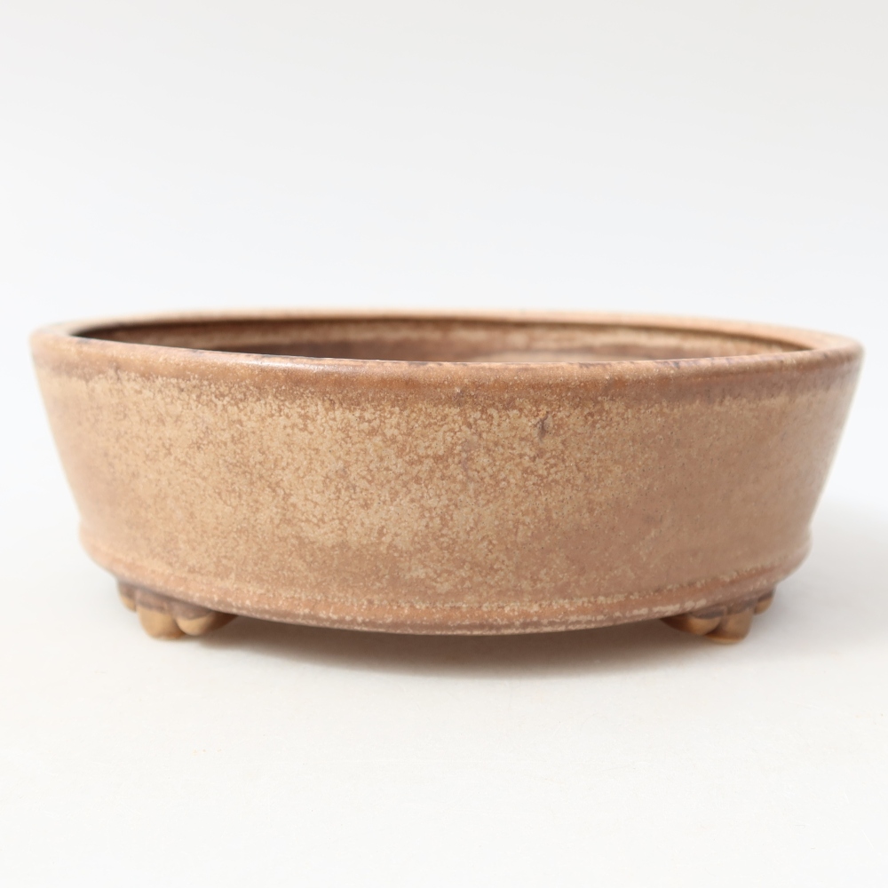 Bonsaischale aus Keramik 15,5 x 15,5 x 5 cm, rosa