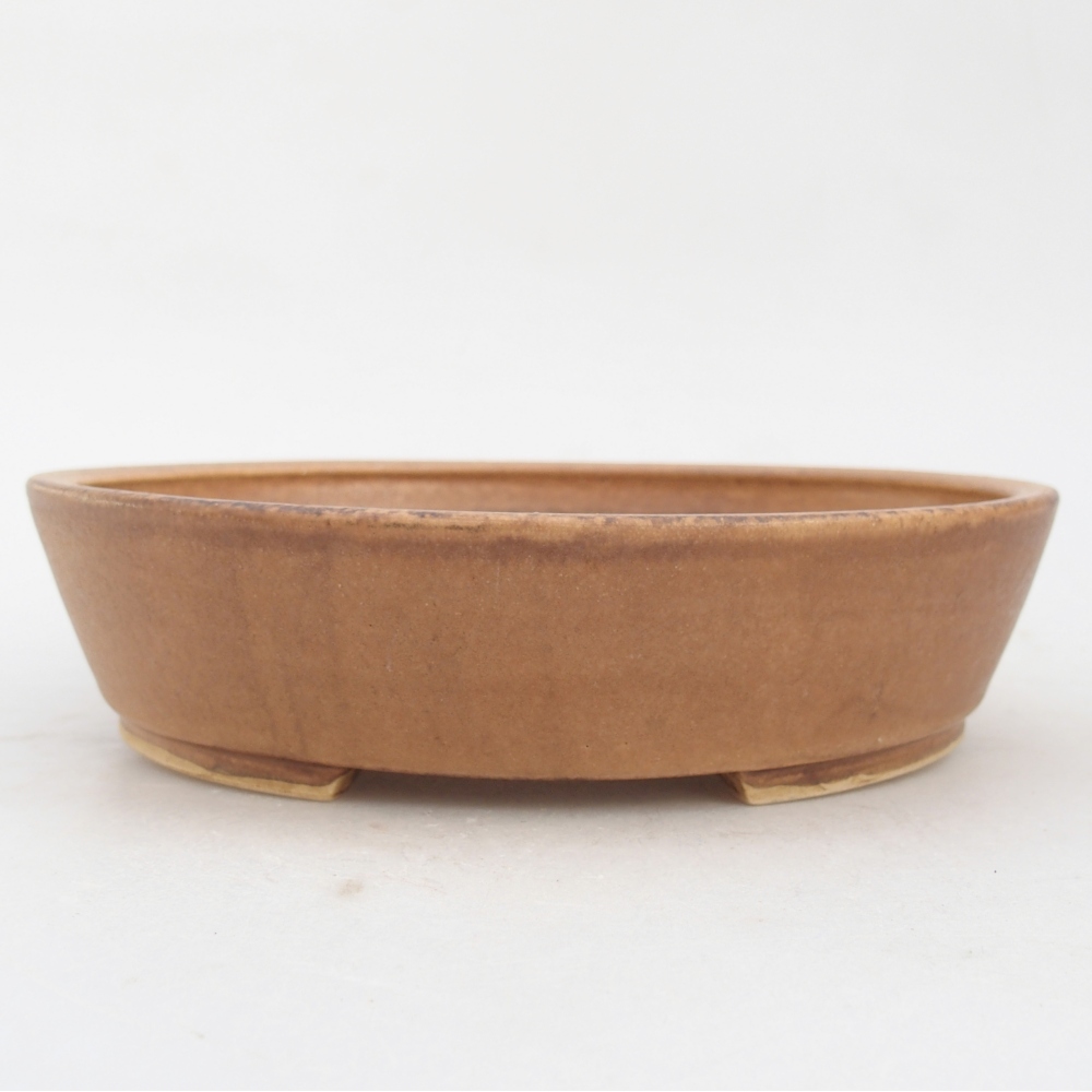 Bonsaischale aus Keramik 18,5 x 16,5 x 4,5 cm, rosa