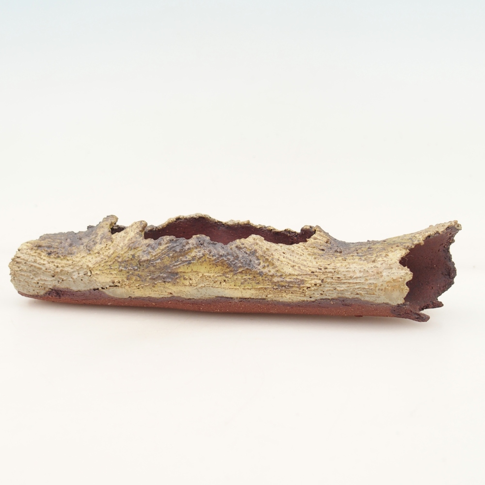 Keramikschale 15 x 4,5 x 3 cm , gelb