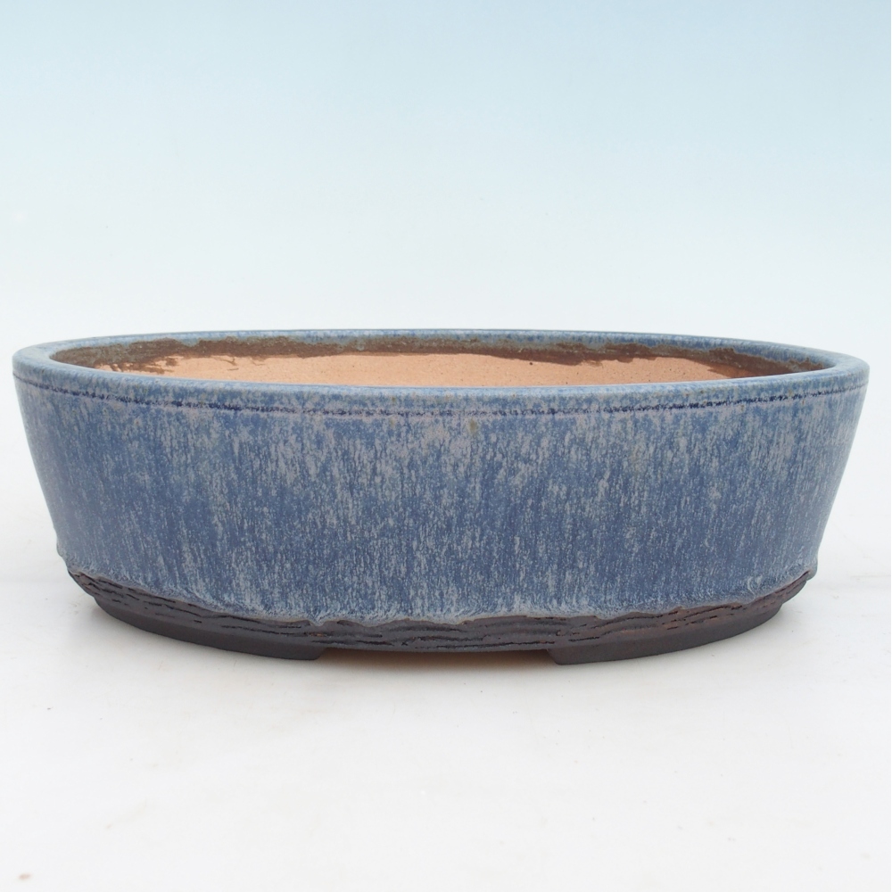 Bonsaischale 33 x 26,5 x 9,5 cm , Farbe blau