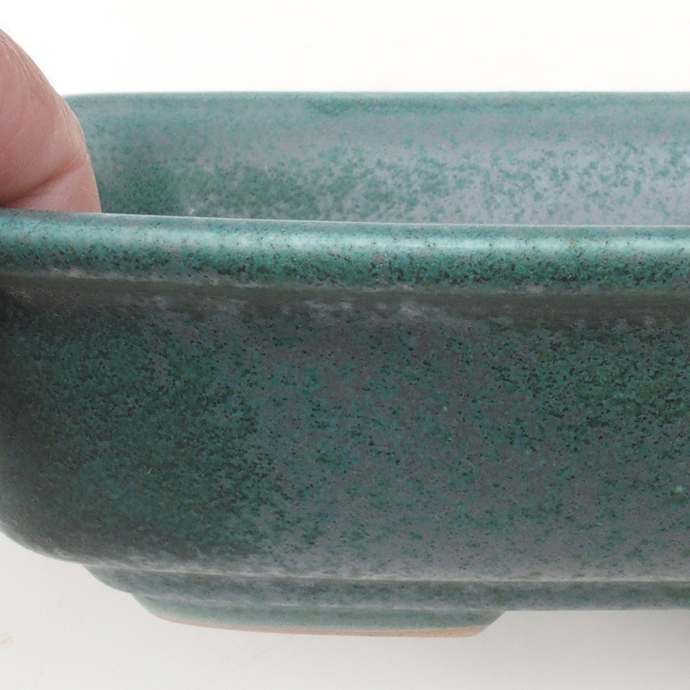 Bonsai-Schale H09 - 30 x 23 x 7,5 cm - grün