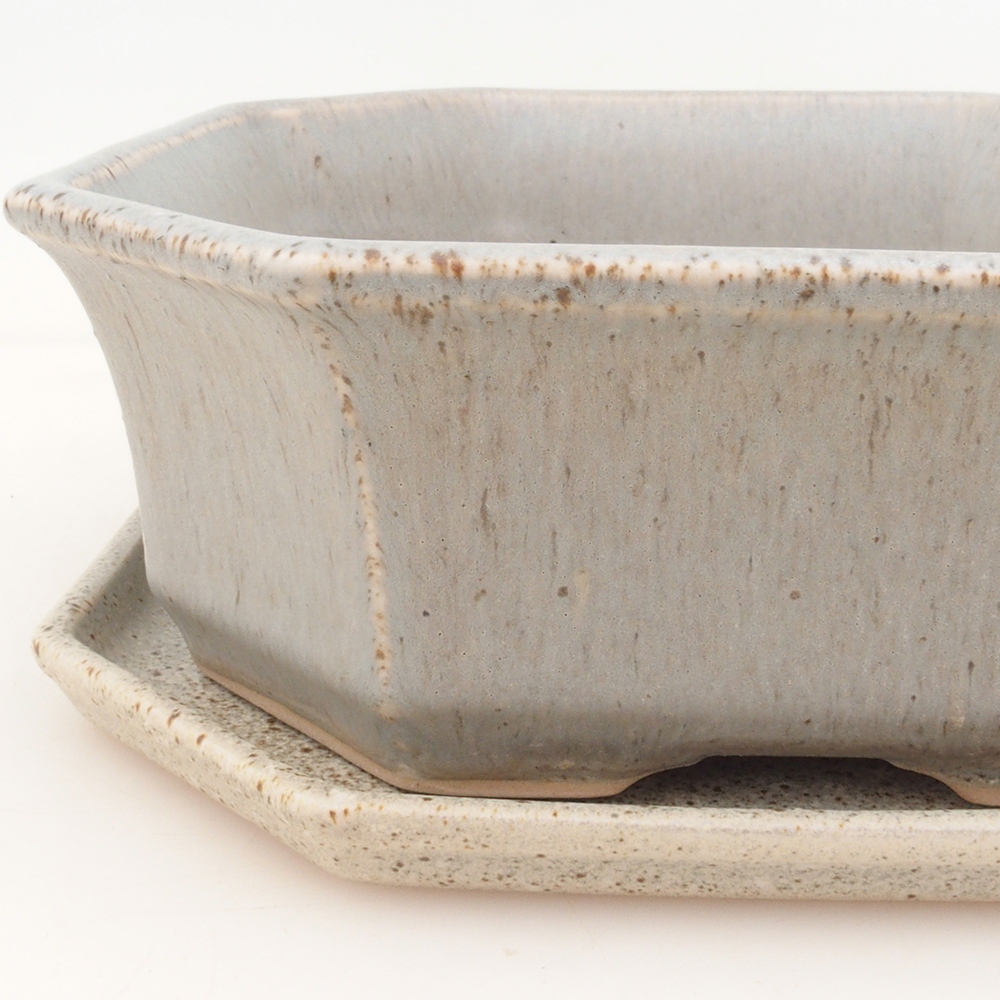 Bonsai-Schale + Schale H14 - beige