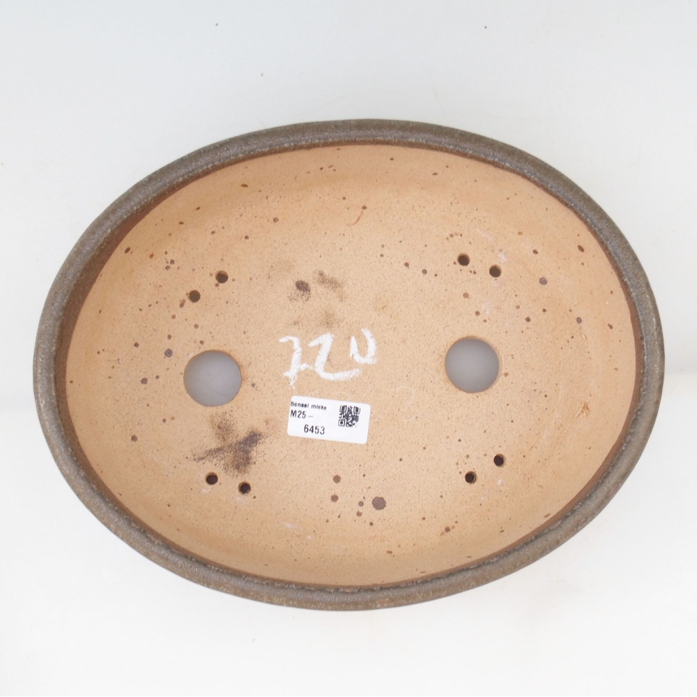 Bonsaischale 28,5 x 22 x 7 cm , Farbe braun