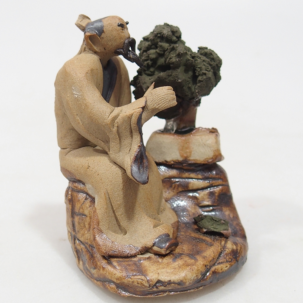 Keramik-Figur - Bonsaiista