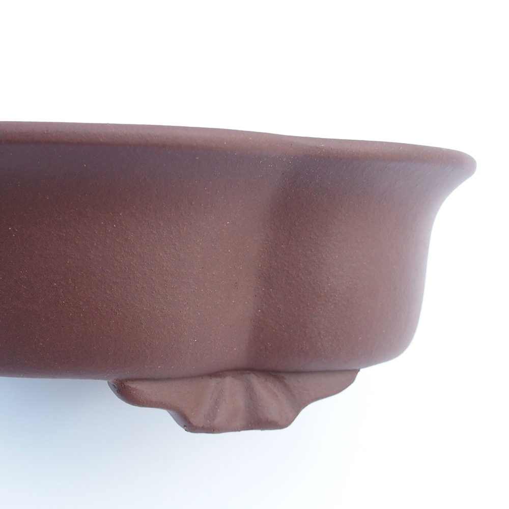 Schale 25,5 x 20,5 x 7,5 cm braun