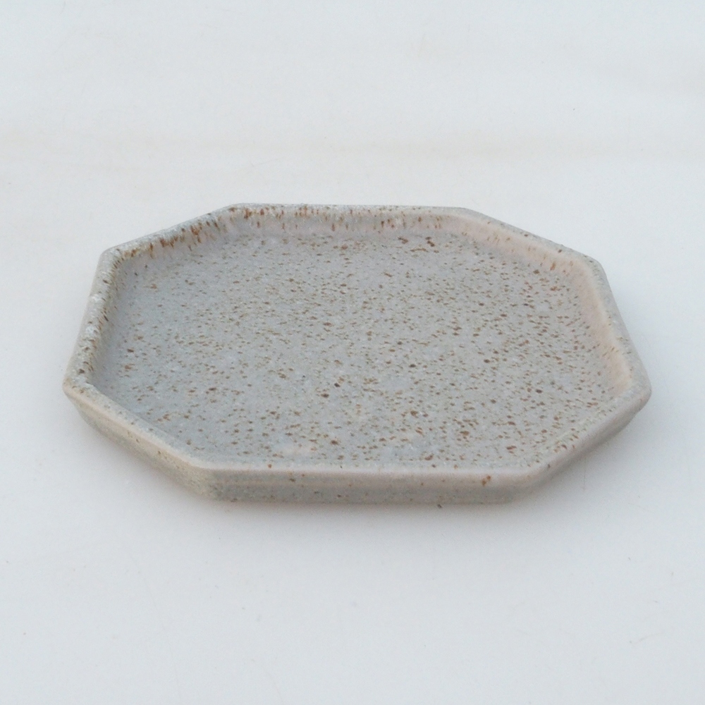 Keramikschale H13 – 12 x 12 x 1 cm – beige