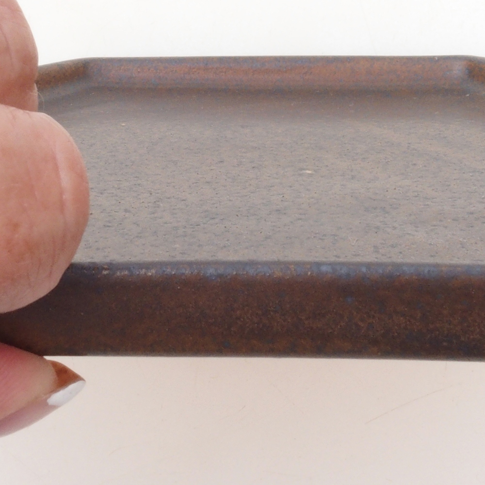 Keramikschüssel H53 – 18,5 x 17 x 1 cm – braun