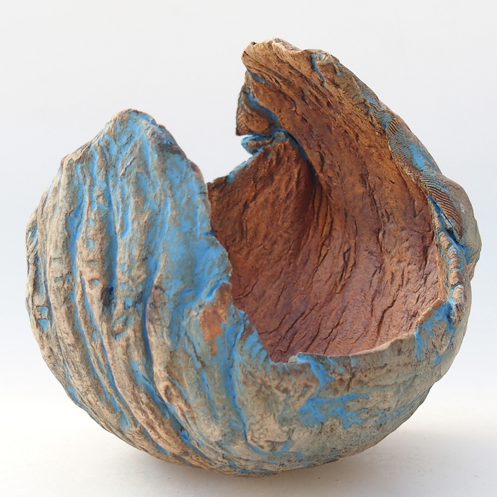 Keramikschale 10 x 8,5 x 10 cm , gelb