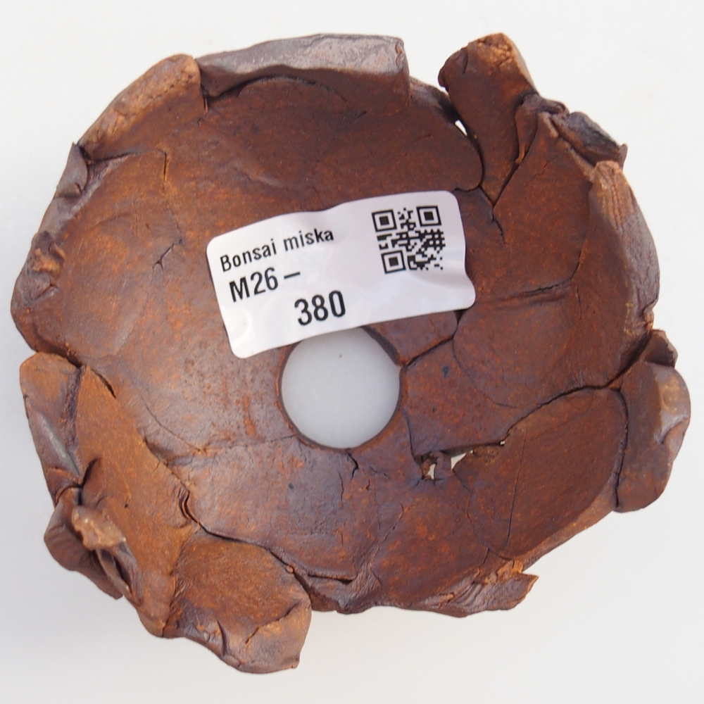 Keramikschale 8,5 x 8,5 x 5,5 cm , Farbe braun