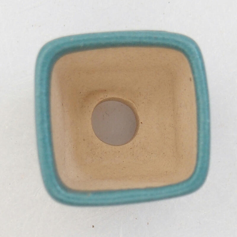 Mini-Bonsaischale 2 x 2 x 2 cm, Farbe blau
